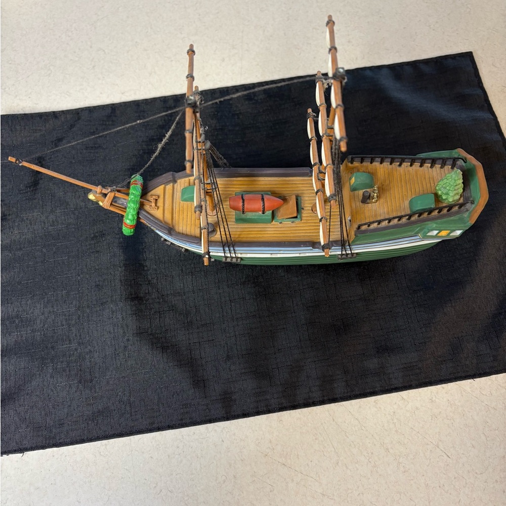 “The Emily Louise” ship collectible from Department 56 - Picture 2 of 7